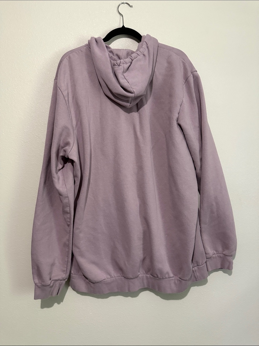 adidas Lavender Pullover Hoodie with Logo - Picture 4 of 5
